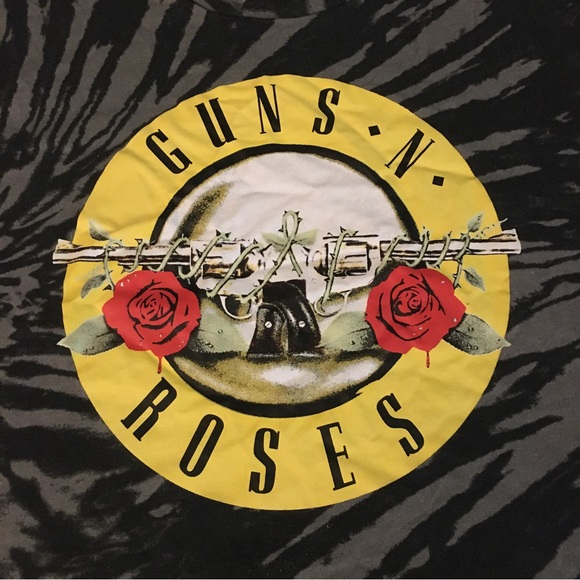 Guns n Roses grey crop top - Picture 2 of 6